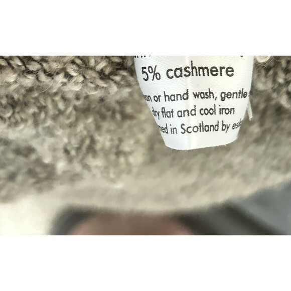 Eskandar Cardigan Sweater‎ Women One Size Brown Oversized Merino Wool Cashmere - Picture 4 of 16